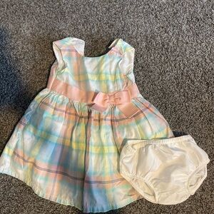 Carter's Pastel Plaid Dress